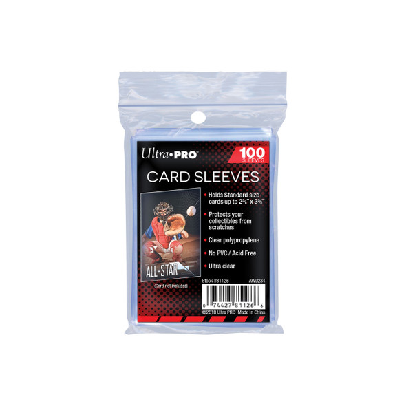 Ultra Pro Card Sleeves 100ct