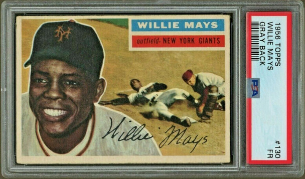 1956 Topps Willie Mays PSA