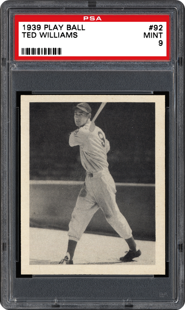 1939 Play Ball Ted Williams PSA Graded