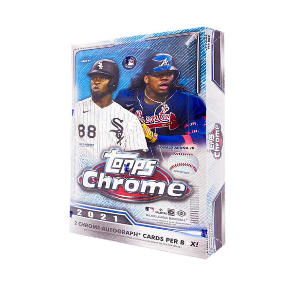 2021 Chrome Topps Hobby Box