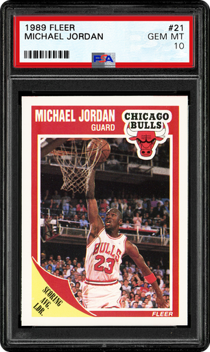 1989 fleer michael jordan