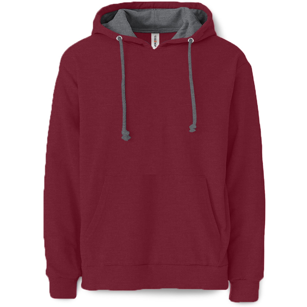 plain maroon sweatshirt