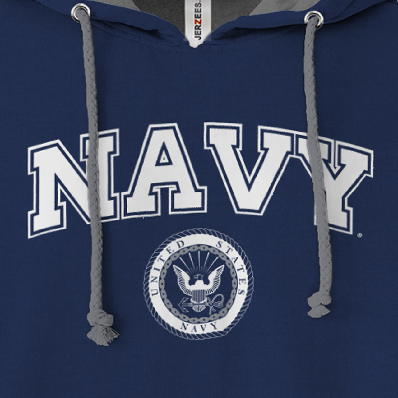 Navy Seal Pullover Hooded Sweatshirt (Navy)