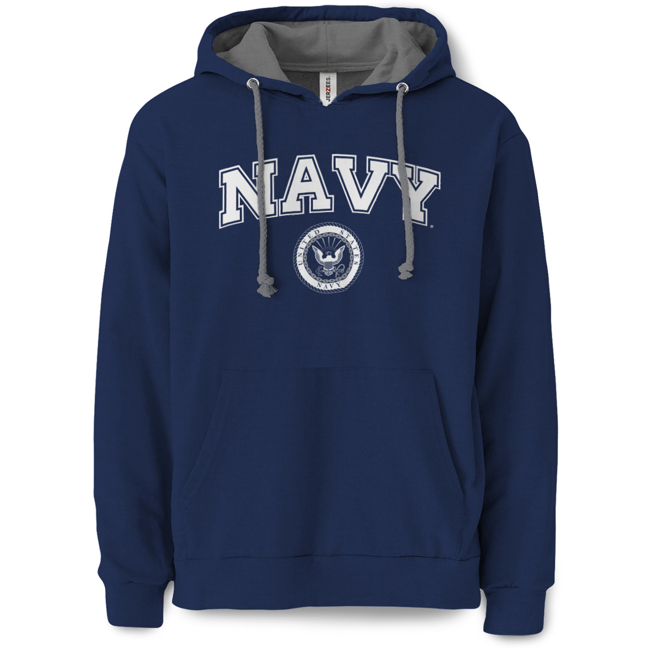 Navy Seal Pullover Hooded Sweatshirt (Navy)