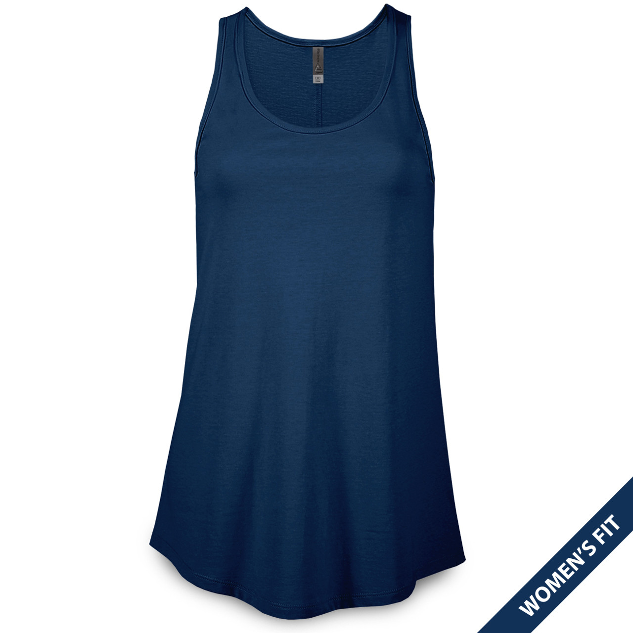 Plain Women's Flowy Tank Top (Athletic Navy) - B-WEAR