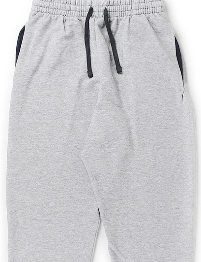 Plain Pocketed Sweatpants (White) - B-WEAR
