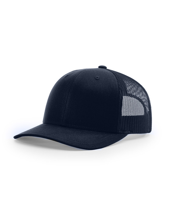 Skeleton Fish Richardson 112 Trucker Cap (Navy/White) - B-WEAR