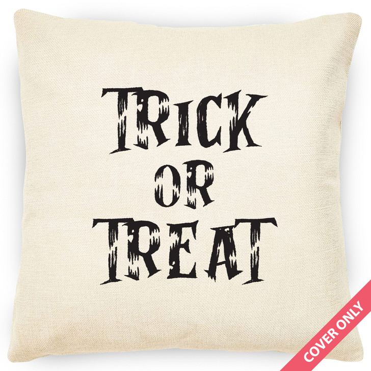 Trick Or Treat Pillow Cover (Natural)