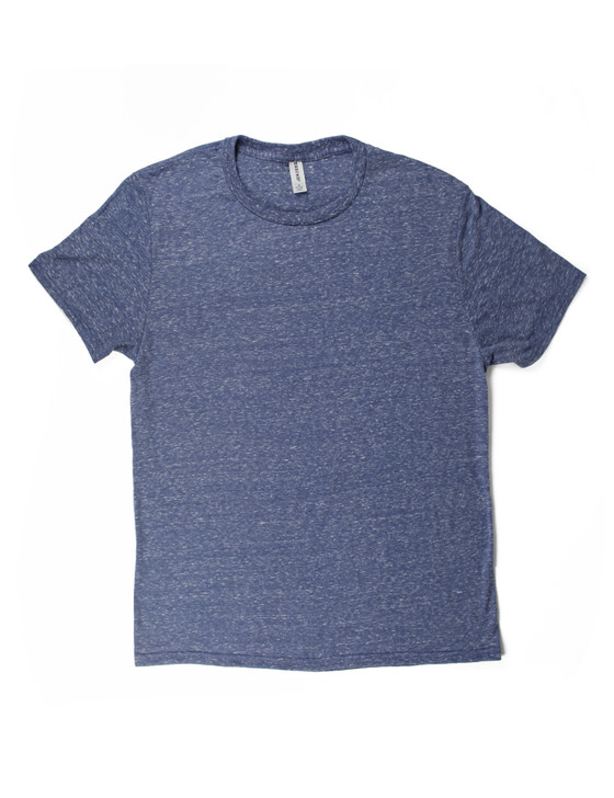 Plain Short Sleeve Premium Tee (Denim Snow Heather)