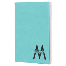 Teal Laserable Leatherette Journal Teal Laserable Leatherette Journal