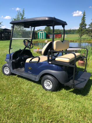 CC Tempo with rear seat 4 seater golf cart