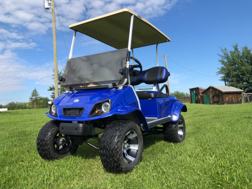 Custom Predator golf cart