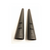 Black mufflers with new style black end caps