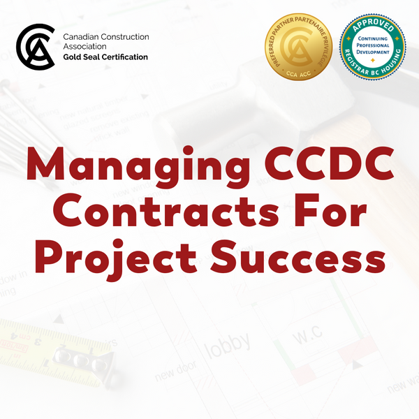 Managing CCDC Contracts for Project Success