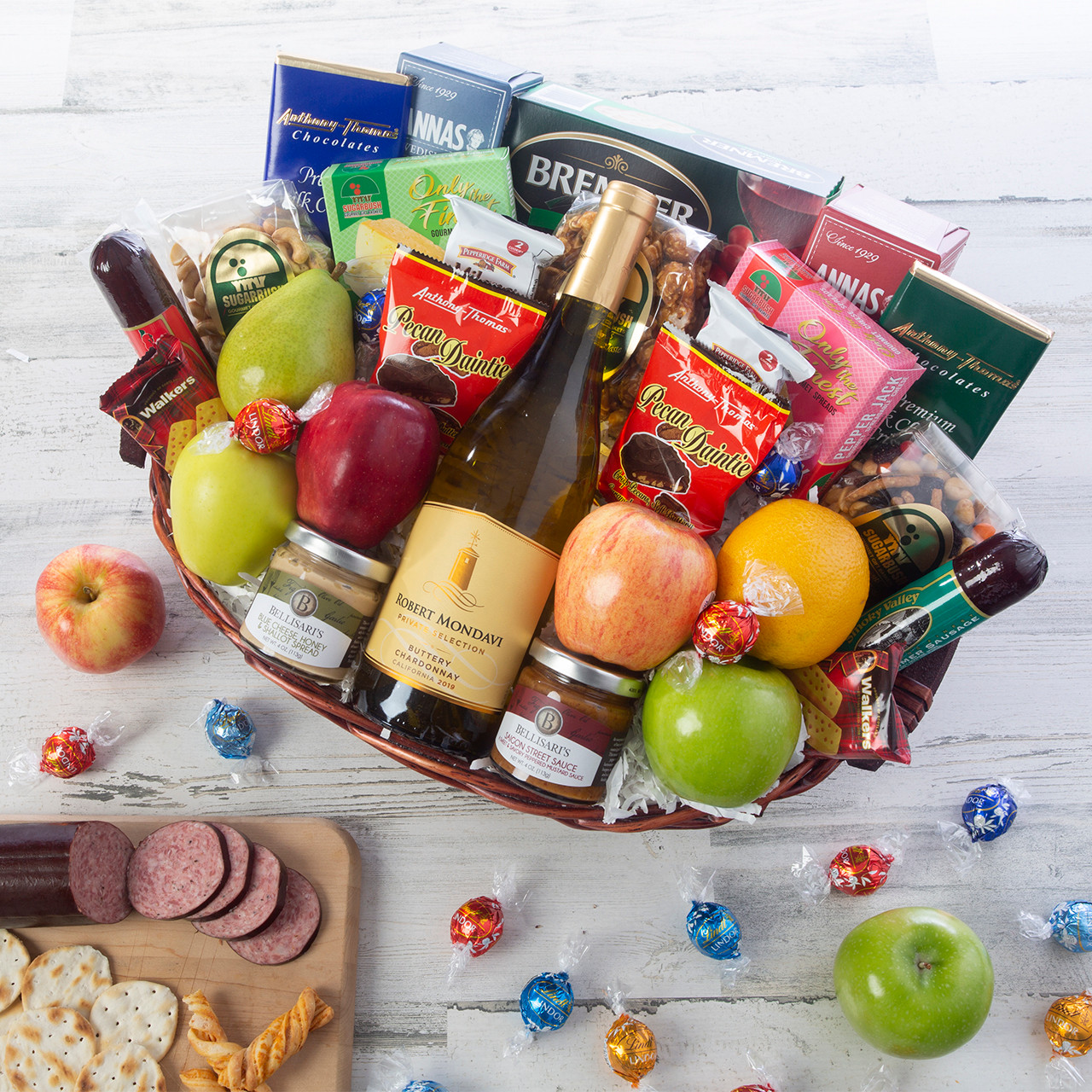 Sugarbush Gourmet Gift Basket Get Well Suggestions