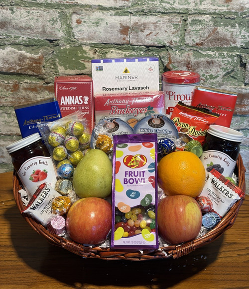 Easter elegance is and easter basket with all of the favorites included. for shipping and delviery