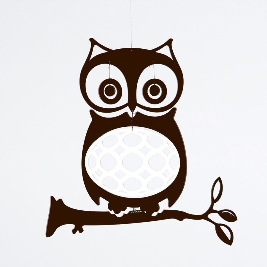 モビール FLENSTED mobiles Wiset Owls 051 Ige Wise Ol' Owl Mobile