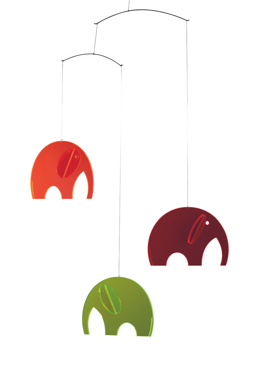 Olephant Mobile, Plexiglass - Hanging Mobile Gallery