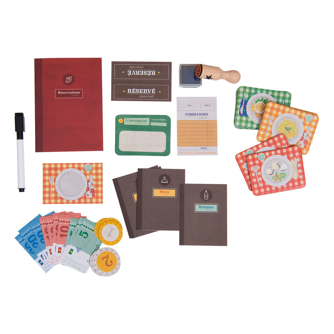 Moulin Roty Les Coffets Metier Restaurant Set