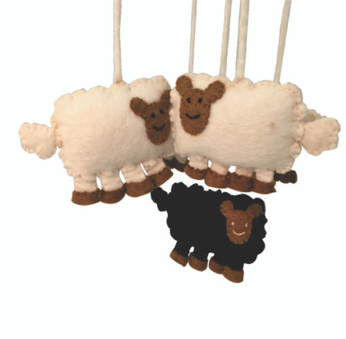 Papoose Little Sheep Mobile