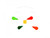 Flensted Cheese Mice in Red/Green