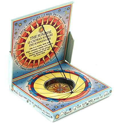 Authentic Models Pocket Sundial Compass