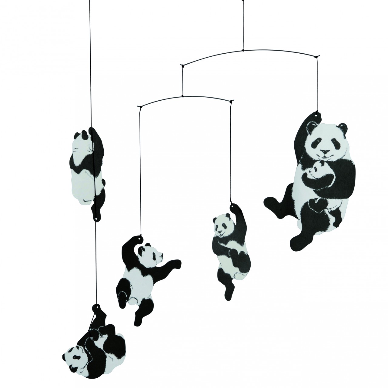 panda baby mobile