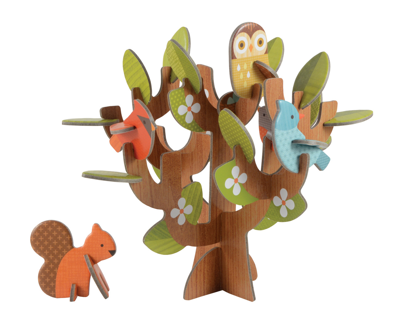 Petit Collage Pop-Out and Play Tree