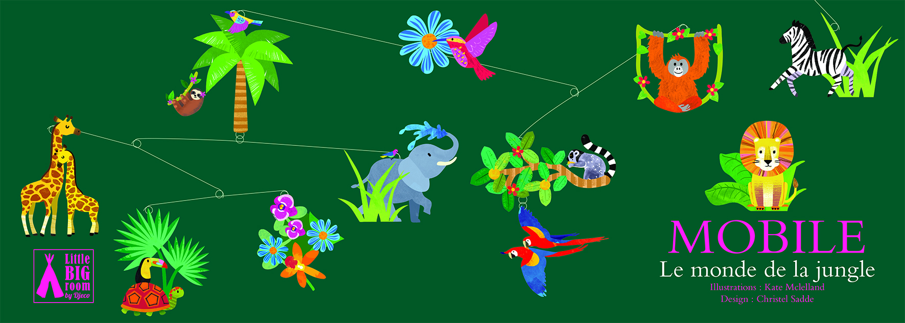 Mobile djeco jungle Clearance