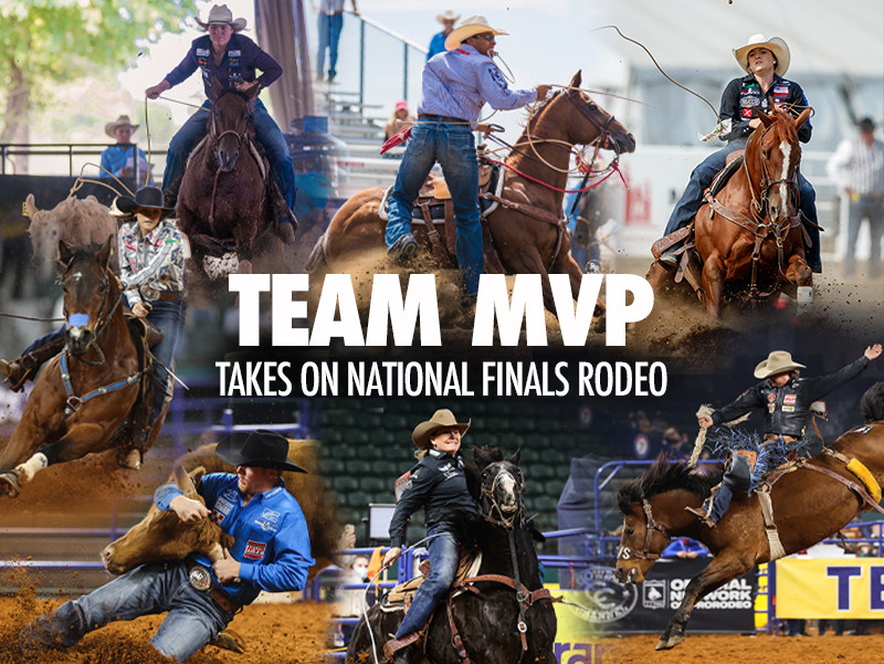 Team MVP takes on 2021 National Finals Rodeo