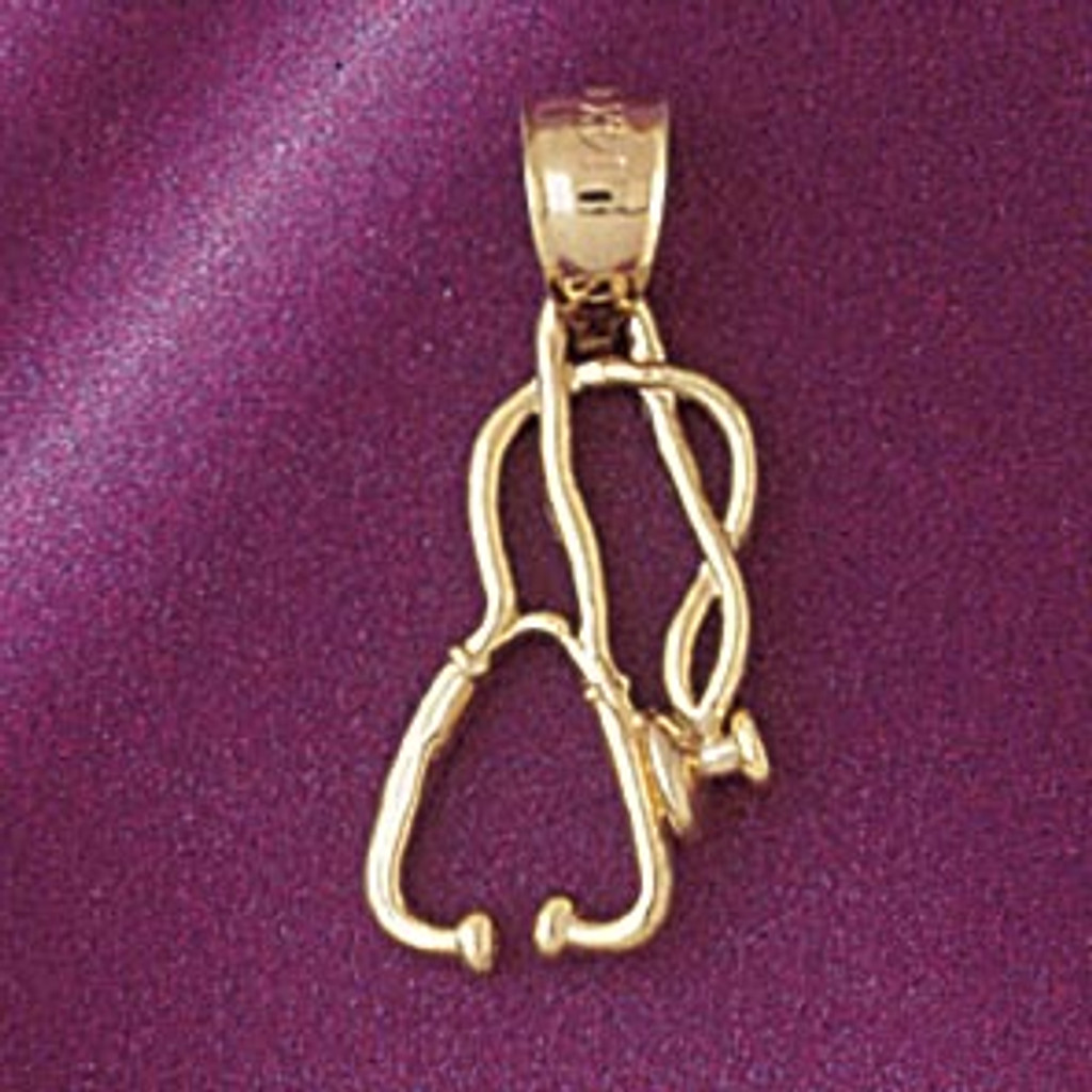Doctor Pendant Necklace Charm Bracelet in Gold or Silver 4668