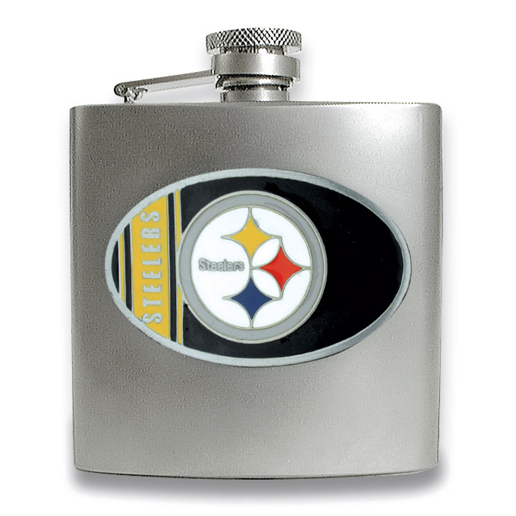 Pittsburgh Steelers Stainless Steel Hip Flask GC348