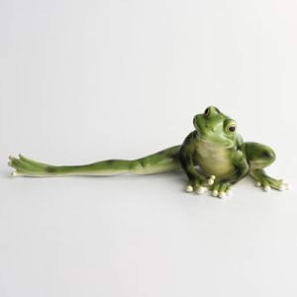 Franz Porcelain Amphibia Frog Long Legged Frog Figurine FZ00077