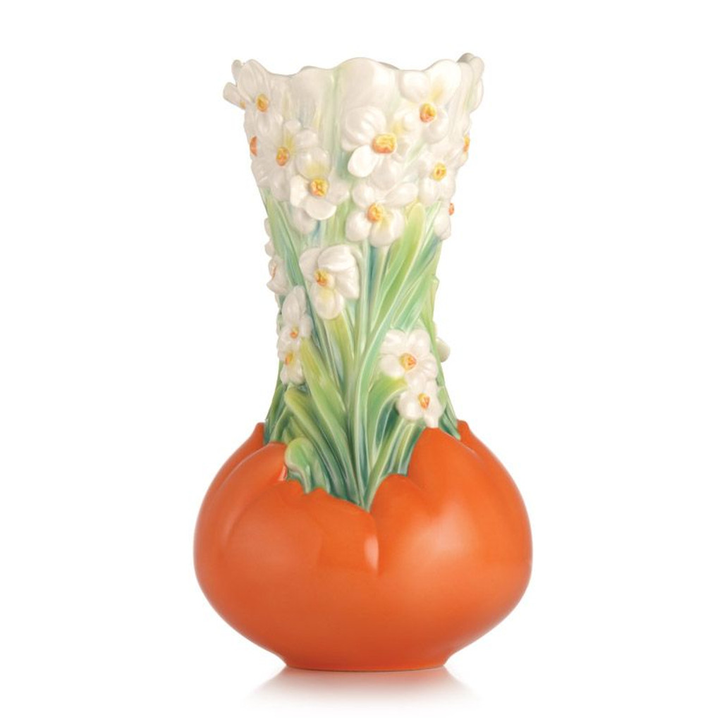 Franz Porcelain Dreams Come True Daffodil Vase FZ03185
