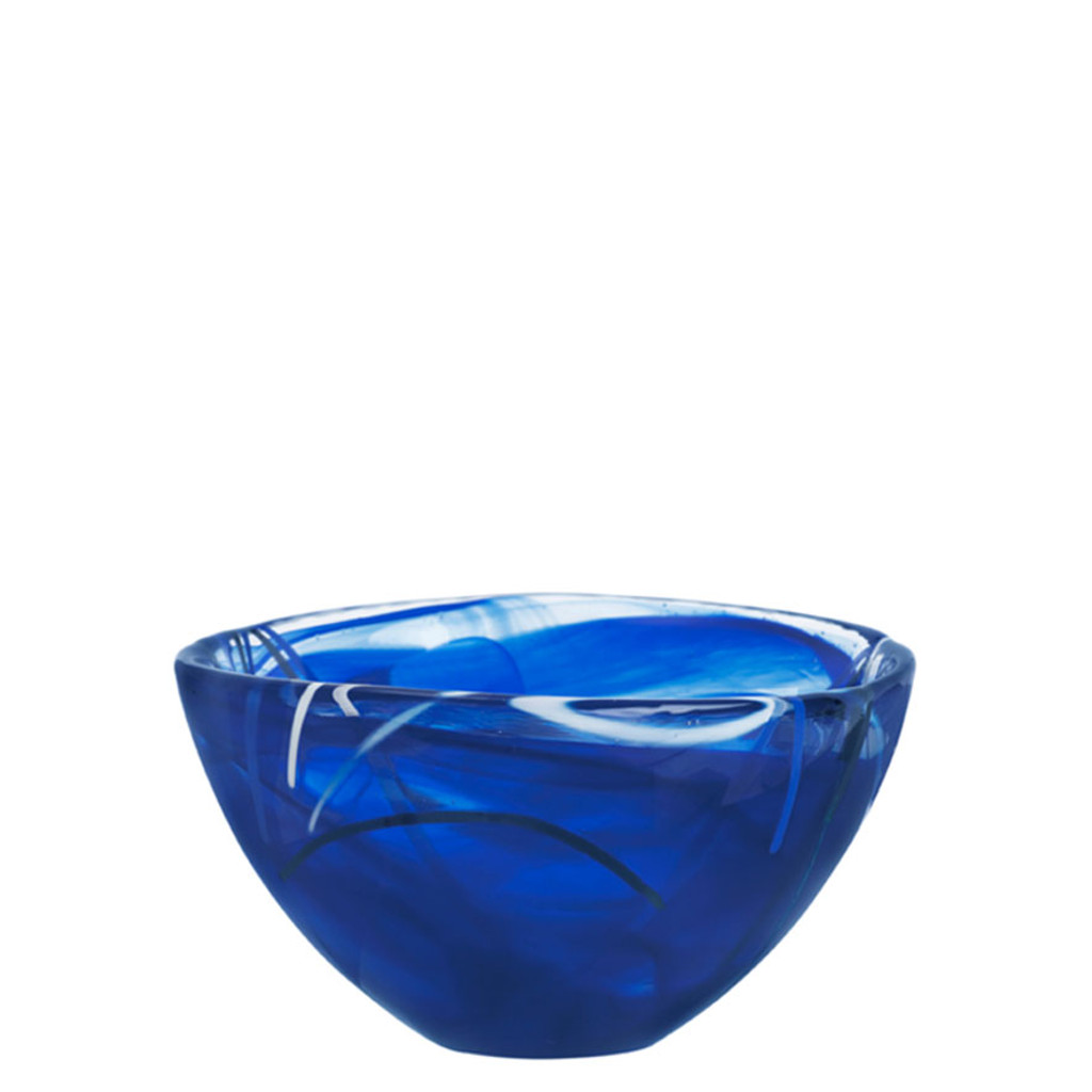 Kosta Boda Contrast Bowl Blue Small MPN: 7050512 Designed by Anna Ehrner