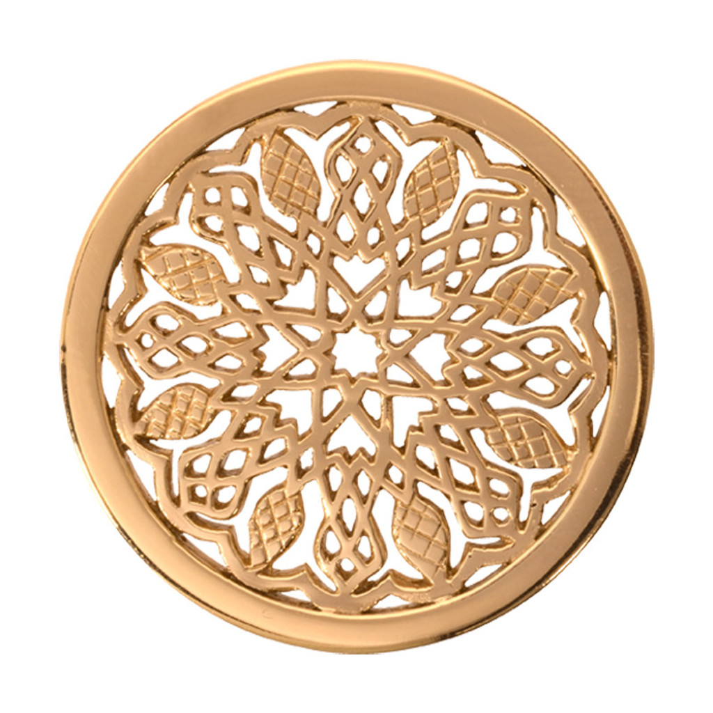 Nikki Lissoni Indian Summer Gold-Plated 33mm Coin MPN: C1120GM EAN: 8718627462607
