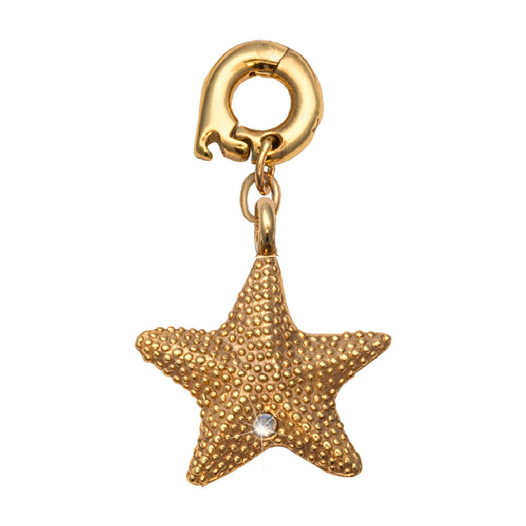 Nikki Lissoni Starfish Charm Gold-Plated 20mm MPN: D1121GM EAN: 8718819238591