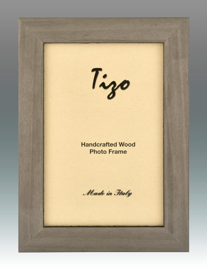 Tizo Simply Grey Wood Picture Frame 5 x 7 Inch MPN: 275GRY-57, MPN: 275GRY-57