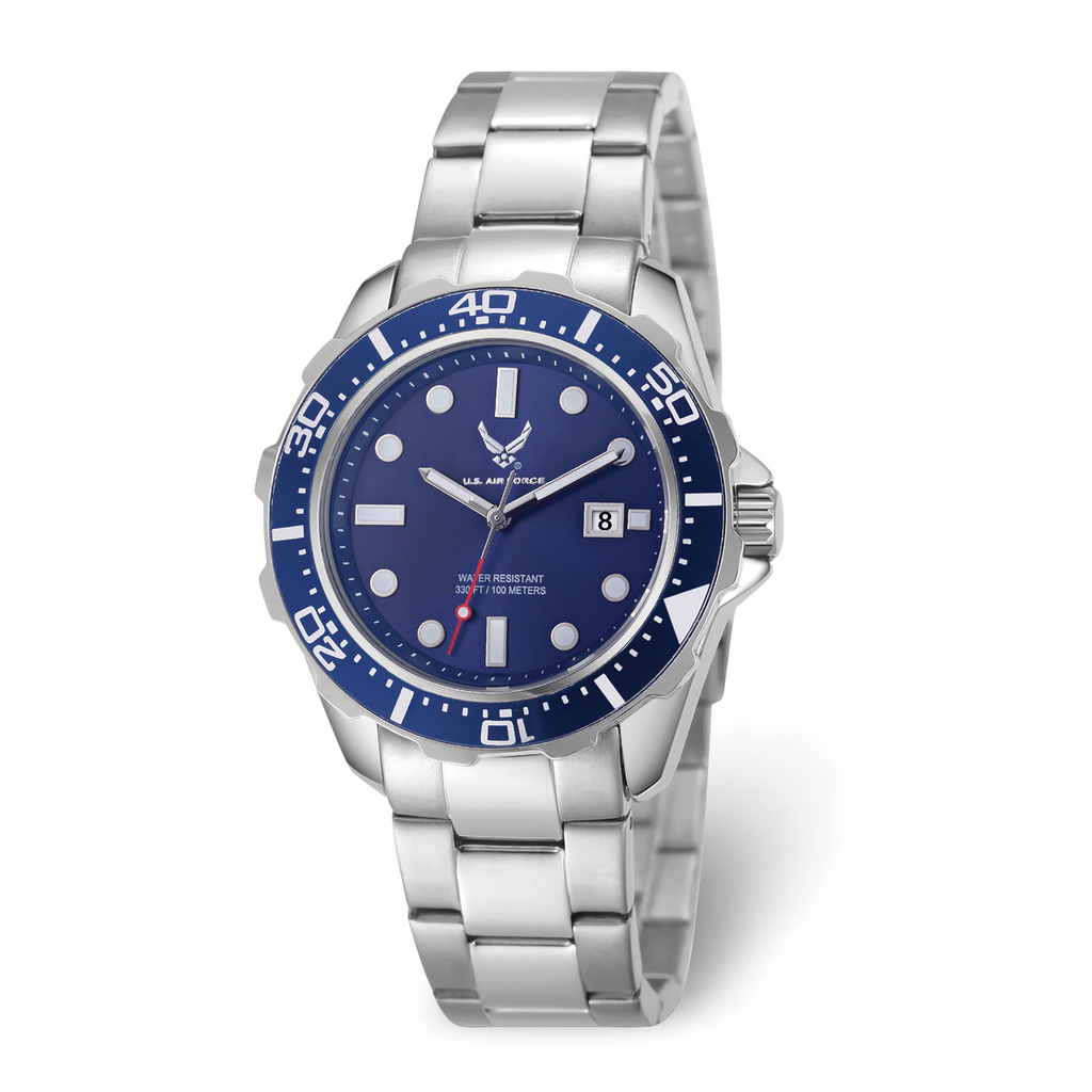 US Air Force Wrist Armor C39 Metal Alloy Blue Dial Watch , MPN: XWA6017, UPC: 603679389348