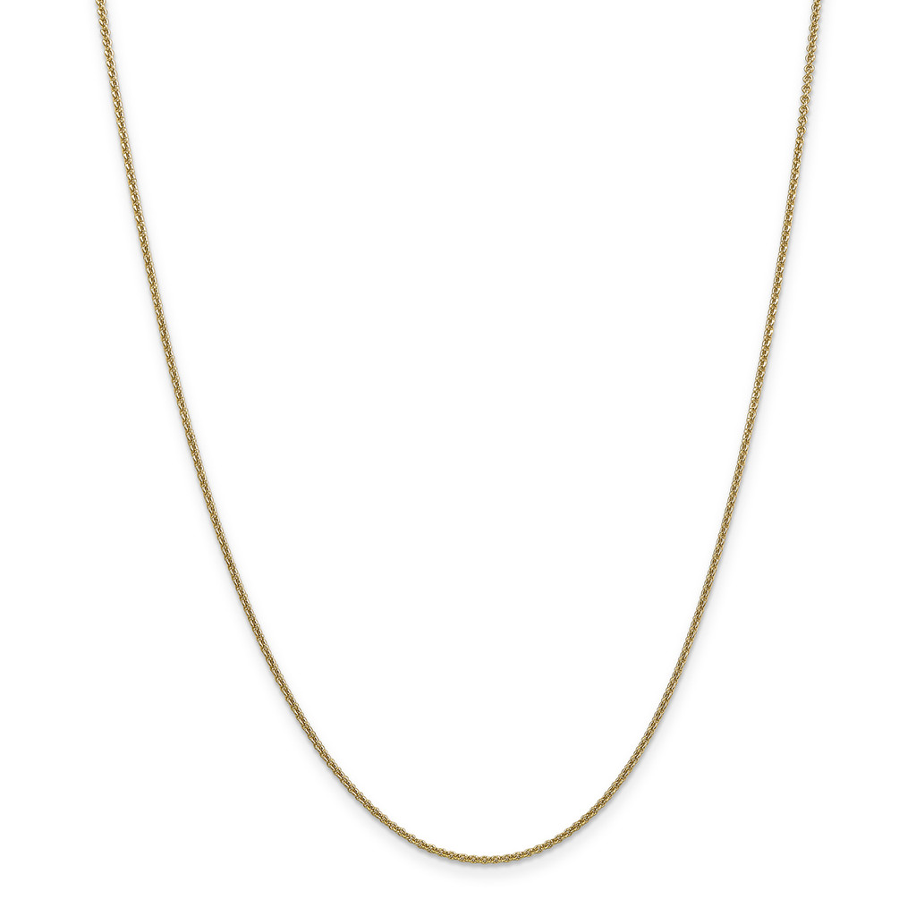 14k Yellow Gold 1.5mm Cable Chain 22 Inch, MPN: PEN54-22