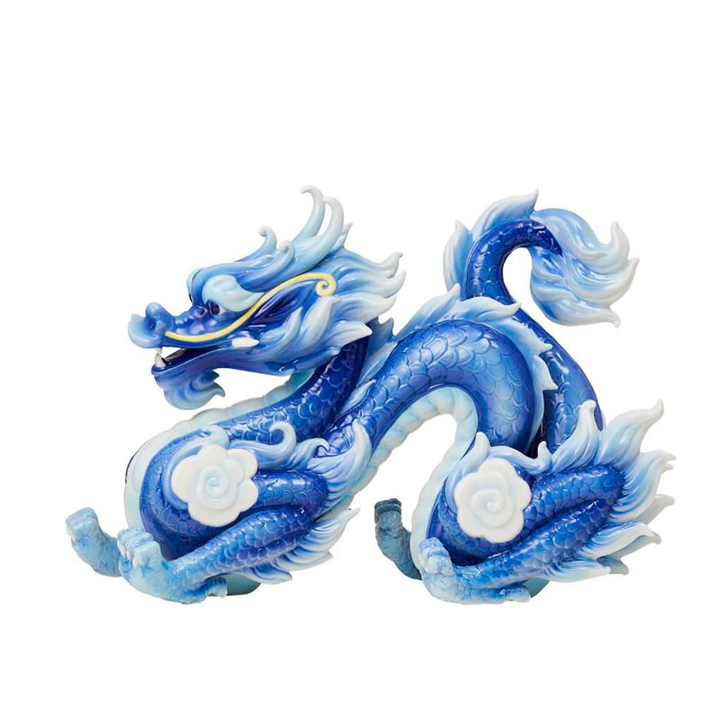 Franz Porcelain Figurine Azure Dragon Blue MPN: FZ03822, UPC: