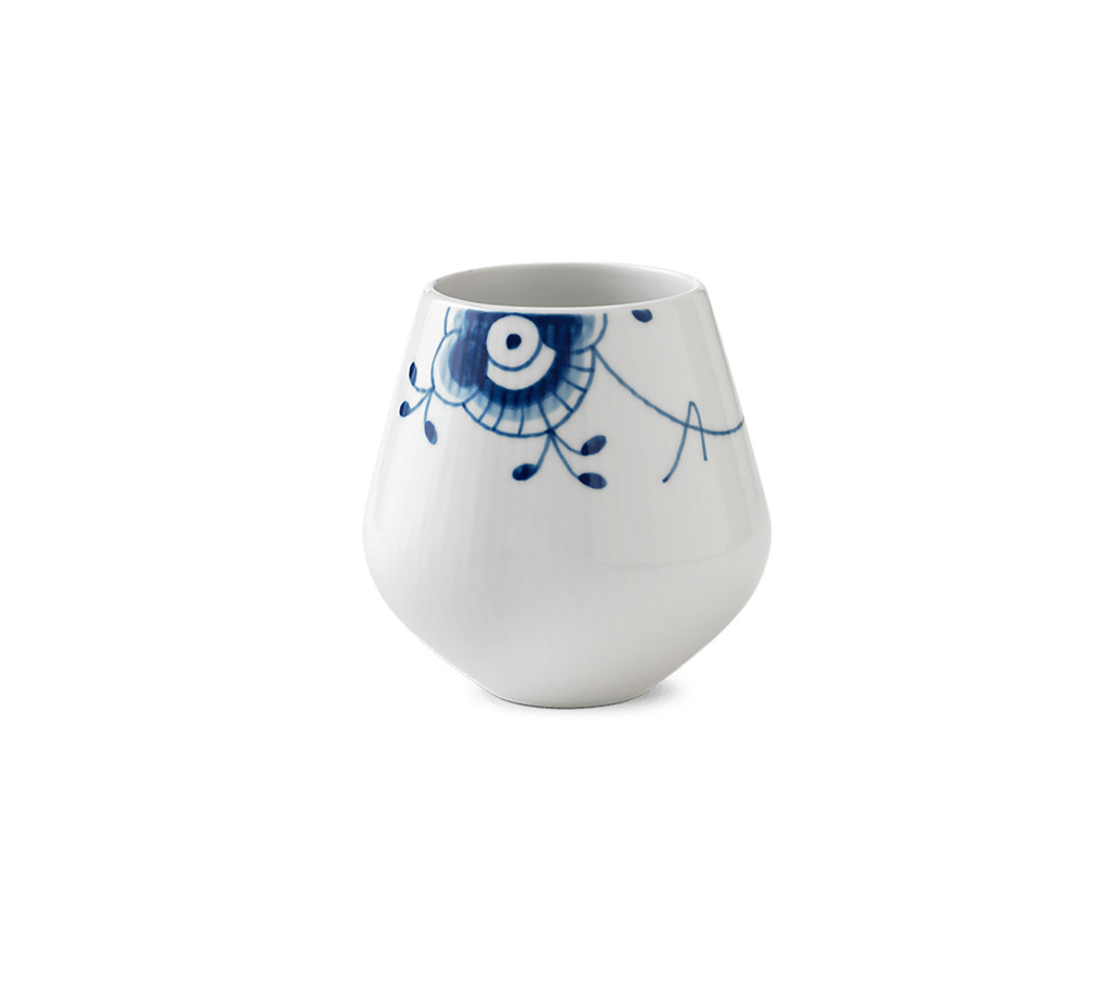 Royal Copenhagen Blue Fluted Mega Vase 4.75 Inch, MPN: 1020514, EAN: 5705140729174
