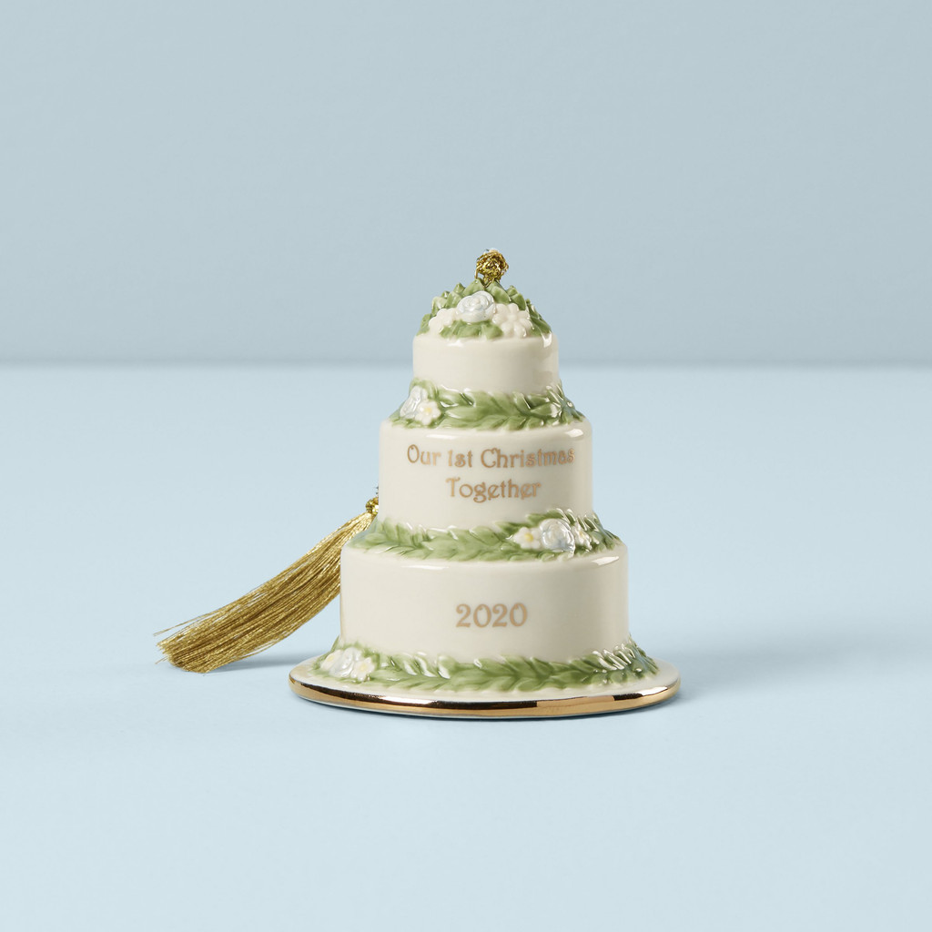 Lenox 2020 Figural Wedding Cake Ornament, MPN: 890647, UPC: 882864860569