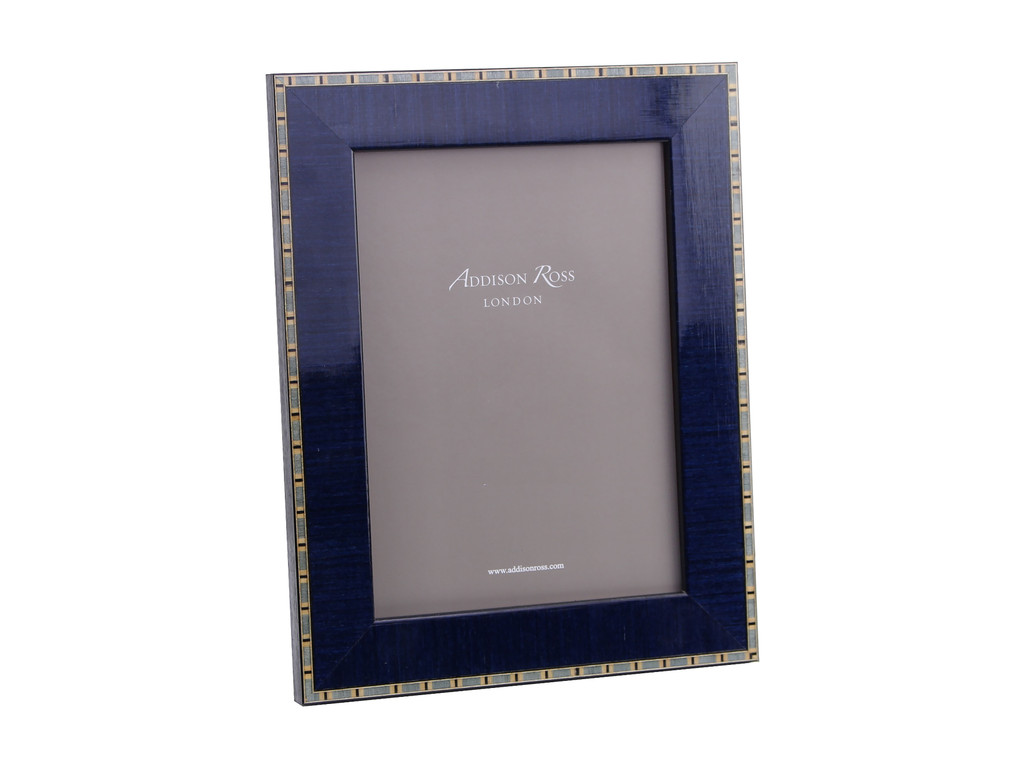 Addison Ross London Marquetry Picture Frame Blue Wood Veneer 5 x 7 InchVeneer, MPN: MH167PF07-M, UPC: 5024043140092