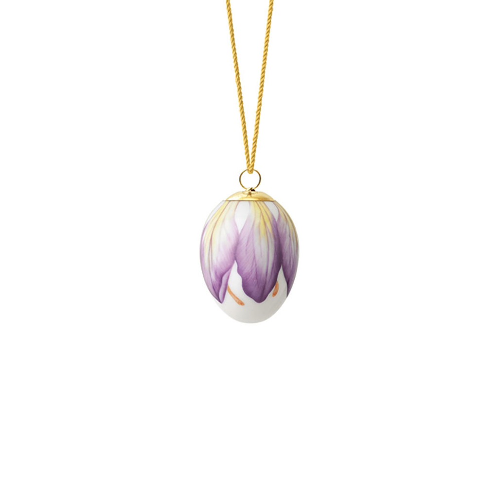 Royal Copenhagen Egg Lilac Crocus Petals, MPN: 1063276, UPC: 5705140740049