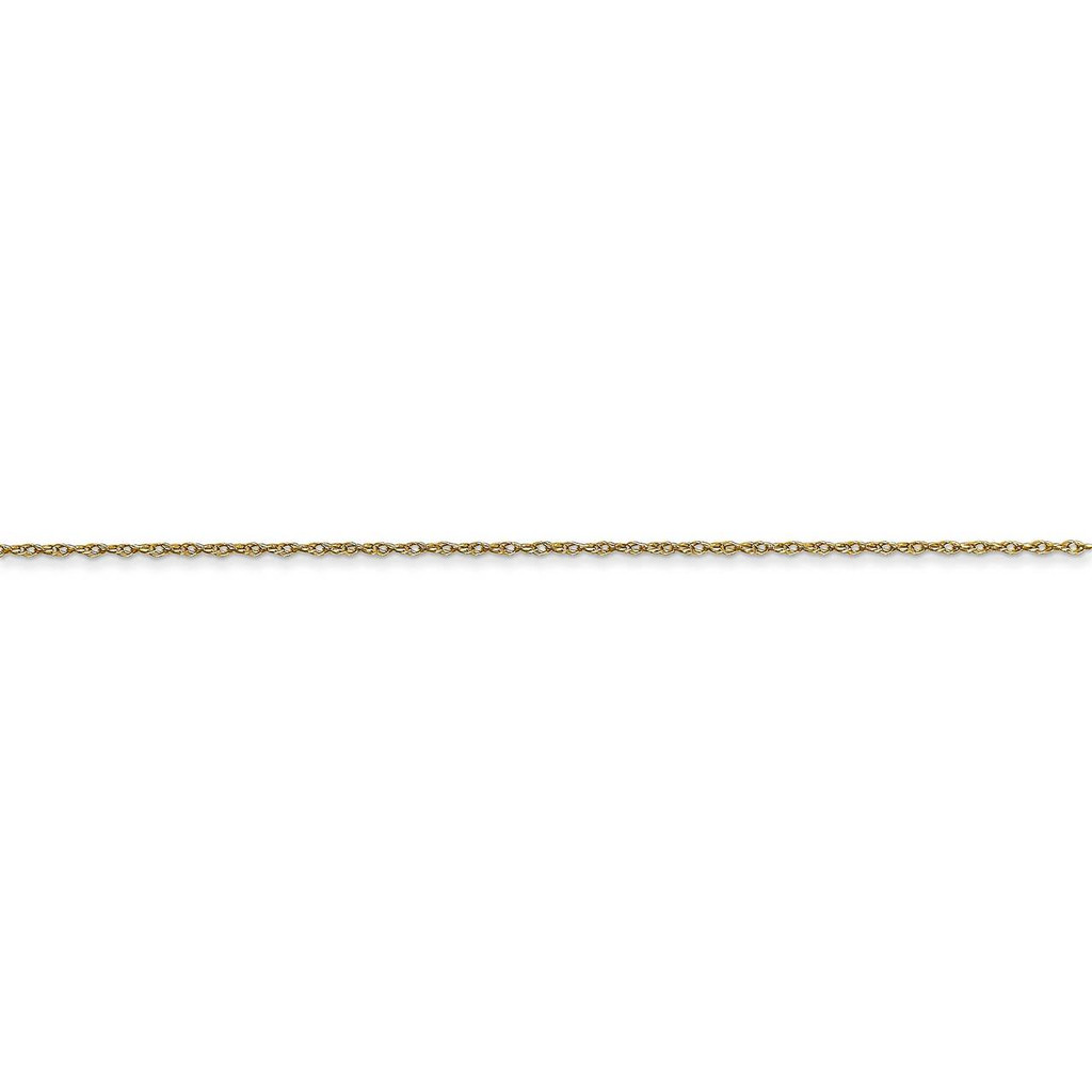 Carded Cable Rope Chain 16 Inch 10k Gold 10K5RY-16