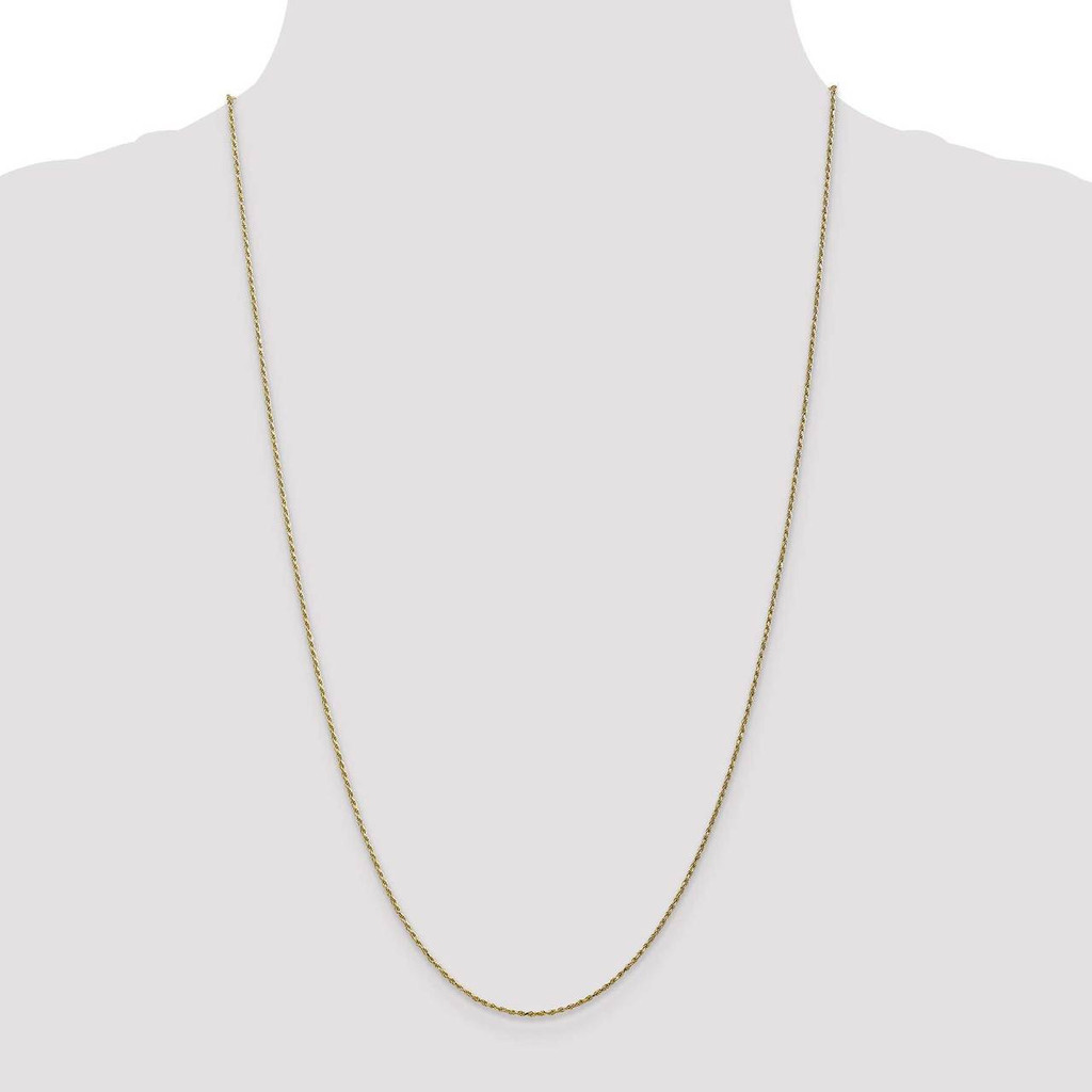 Carded Cable Rope Chain 18 Inch 10k Gold 10K8RY-18