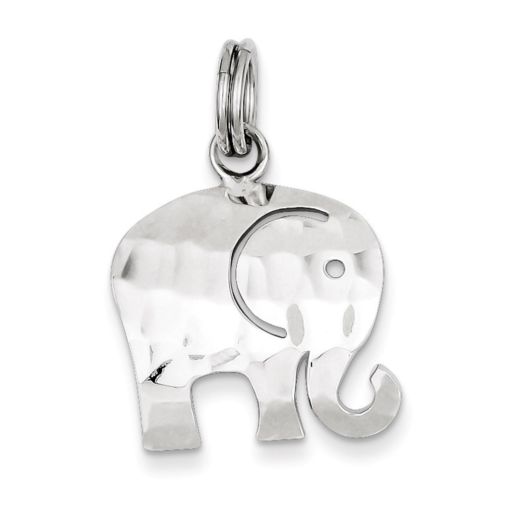 Elephant Charm Sterling Silver MPN: QC2025