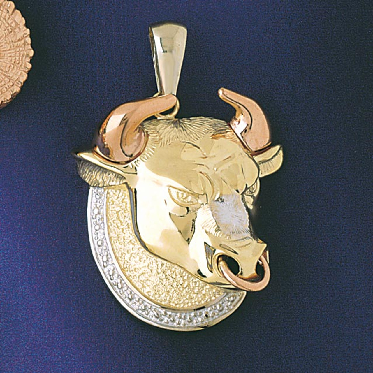 taurus bull pendant