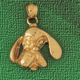 Neopolitan Mastiff Dog Pendant Necklace Charm Bracelet in Gold or Silver 2113 Neopolitan Mastiff Dog Pendant Necklace Charm Bracelet in Gold or Silver 2113